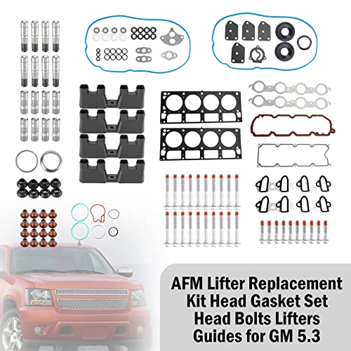 Areyourshop C238-B002~PMS001AMZUS Afm Lifter Replacement Kit Head Gasket Set Head Bolts Lifters Guides thumb #8