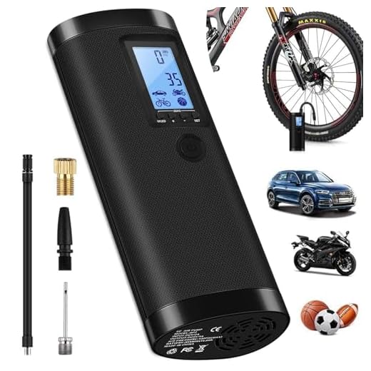 VEEAPE Mini Tyre Inflator with LED Light