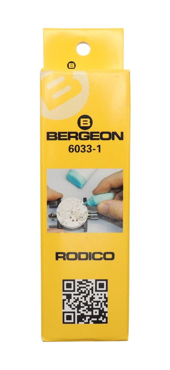 Bergeon Original Swiss 6033/7033 Rodico Watch Cleaning Product for Watchmakers (Combo Pack)