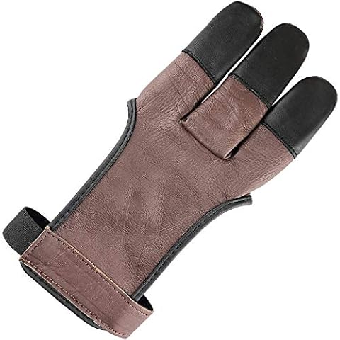Longbowmaker Cow Leather Archery Glove for All Archers Cover