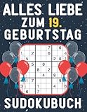 Photo Gallery 19 geburtstag geschenk | alles liebe zum 19. geburtstag - sudoku: 150 rätsel von leicht bis schwer mit lösungen | kleines rätselbuch zum verschenken | ... | geschenke zum 19. geburtstag für frau mann Photo Gallery 19 geburtstag geschenk | alles liebe zum 19. geburtstag - sudoku: 150 rätsel von leicht bis schwer mit lösungen | kleines rätselbuch zum verschenken | ... | geschenke zum 19. geburtstag für frau mann
