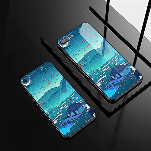 Iphone 8 Plus Case,Beautiful Fantasy Castle Pattern Iphone 7 Plus Cases For Girls Boys,Ultra Protection Shockproof Soft Silicone Tpu Non-Slip Back Compatible With Apple Iphone 8 Plus/7 Plus #TOP3