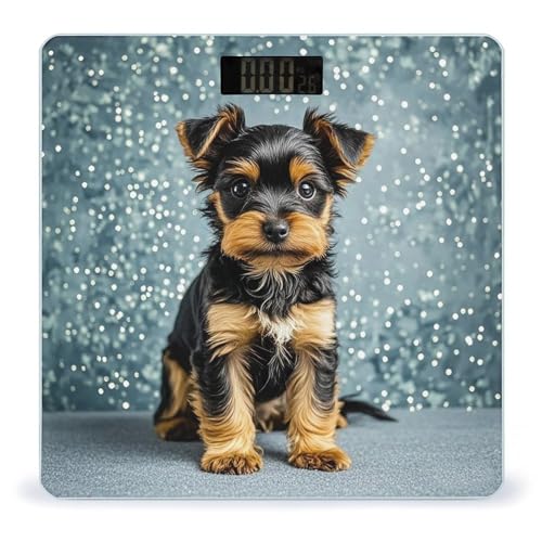 Báscula Digital de Baño con Plataforma Amplia y Pantalla LCD miniatura 1