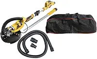 Lixadeira de Parede Menegotti MLP 710H 710W 220V | Braço Extensível até 1,8m, Velocidade Variável, Cabeça Articulada, Sucção de Pó | Uso Profissional