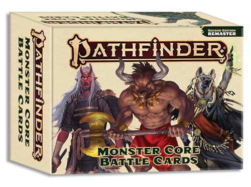 Pathfinder Monster Core Battle Cards (Pathfinder Second Edition Remaster Accessories)