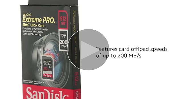 SanDisk Extreme SDカード 512GB Amazon.com: SanDisk SDSDXPK-064G-ANCIN Sandisk Extreme Pro