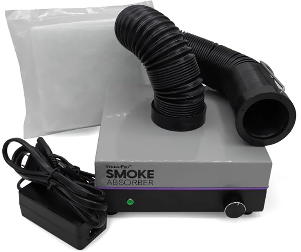 Studio Pro Smoke Absorber - Air Purifier for Soldering, Fameworking Projects, & More