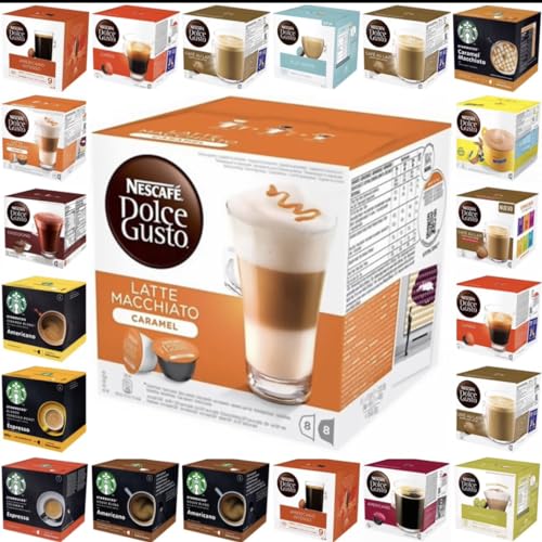 Nescafe Dolce Gusto Selection - Choose 3 Boxes - Many Blends to choose from :
