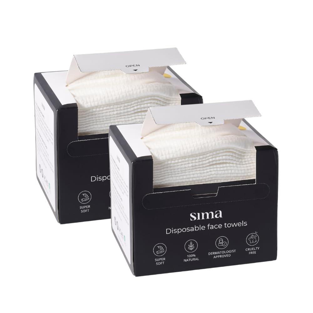 Amazon.com: Sima Disposable Face Towels for Drying - 100% Cotton Amazon.com: Sima Disposable Face Towels for Drying - 100% Cotton
