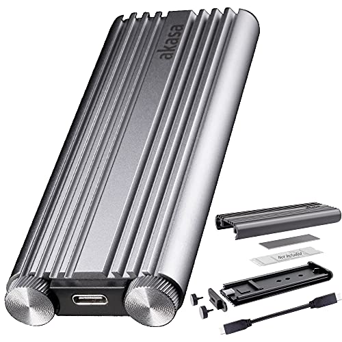 Carcasa externa aluminio para SSD M.2 PCIe NVMe USB 3.2 20Gbps miniatura 1