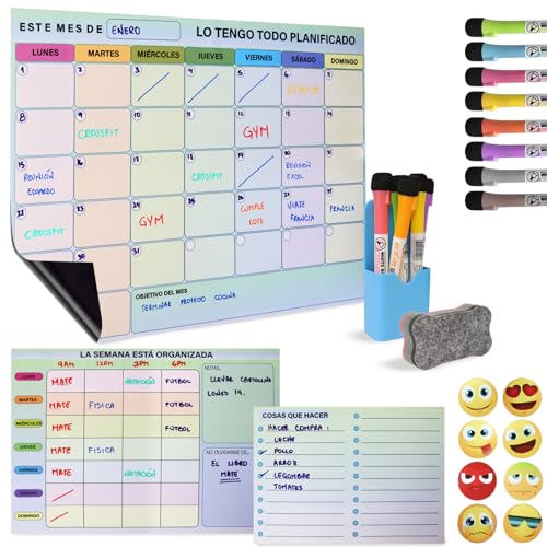 N Nuevas Ideas Magnetischer Kühlschrankkalender kit001