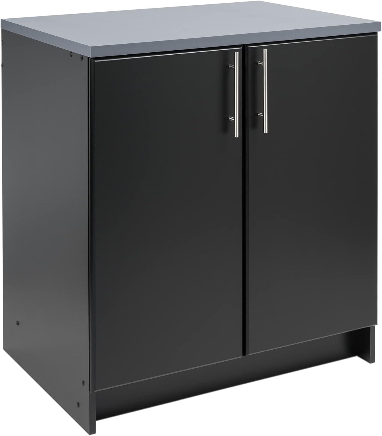 Prepac Elite 32″ Storage Cabinet with Doors and Shelves, Black Pantry Cabinet with 1 Adjustable Shelf, Storage Closet for Living Room, Kitchen, Bathroom 24″ D x 32″ W x 36″ H, BEB-3236 Prepac Elite 32″ Storage Cabinet with Doors and Shelves, Black Pantry Cabinet with 1 Adjustable Shelf, Storage Closet for Living Room, Kitchen, Bathroom 24″ D x 32″ W x 36″ H, BEB-3236
