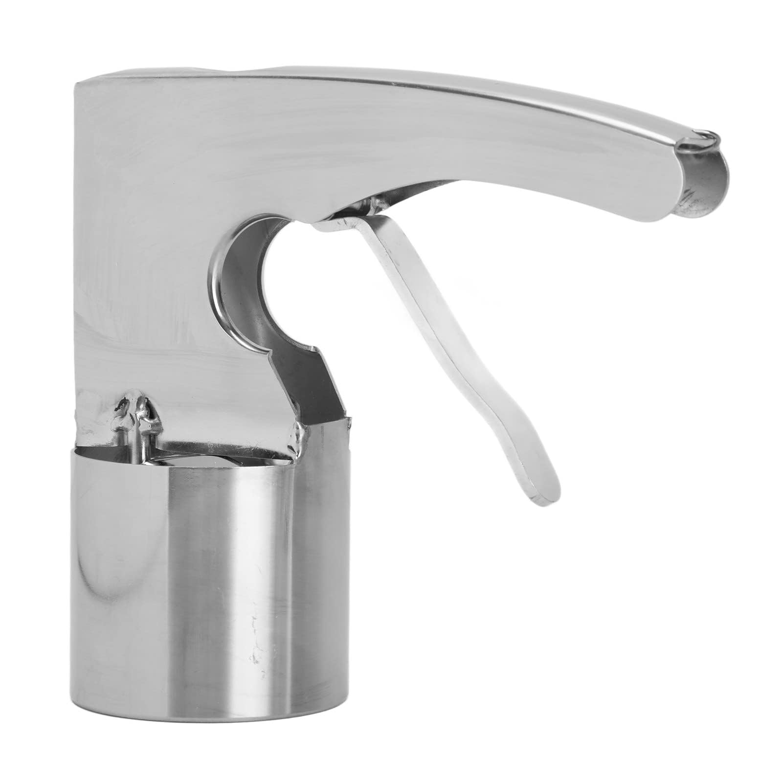 Cuillère à glace cylindrique en acier inoxydable avec gâchette Design ergonomique Cuillère à glace réglable Old Time