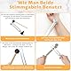 WanderGo Stimmgabel 128 Hz, Stimmgabel Therapie Silber Aluminiumlegierung-Stimmgabel mit Silikonhammer Reparaturwerkzeug Reinigungstuch und Dreieckigem für die Therapie, Anti-Stress, Chakra-Therapie