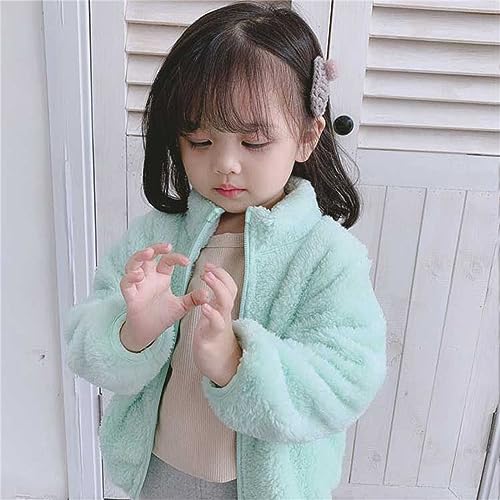 Kids Autumn Winter Snowsuit Toddler Girls Boys Autumn Winter Long Sleeve Thick Solid Color Plush Zipper Stand2