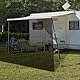 LIROPAU Vorderwand für Markise, Winddurchlässige Vorderwand für Markise, Schutz vor Sonne und Hitze, 86% View Blocker Markisen, für Wohnwagen, Campingwagen, Wohnmobil - 2.43（H） X 3.05（W）