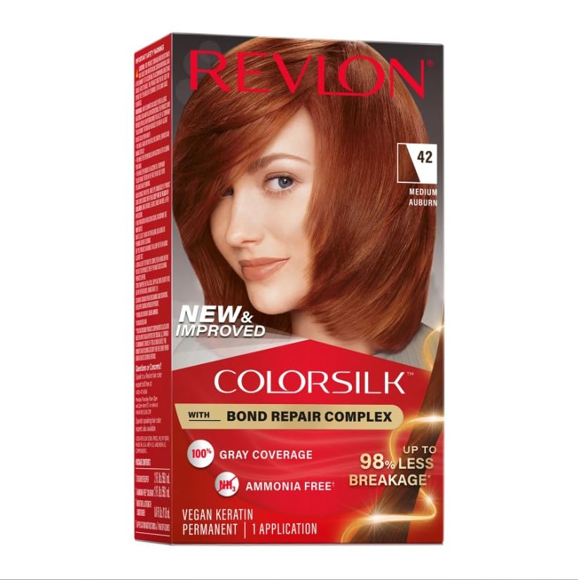 Revlon Colorsilk #42 Medium Auburn (3 Pack) miniatura 2
