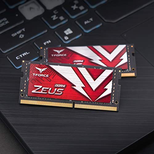 Image of TEAMGROUP T-Force Zeus DDR4 SODIMM 32GB (2x16GB) 2666MHz (PC4-21300) 260 Pin CL19 Laptop Memory Module Ram - TTZD432G2666HC19DC-S01