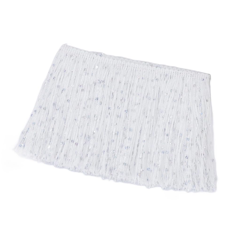 Ruban à Franges En Dentelle - 0,9 M - Pour Vêtements De Scène, Rideaux - Accessoires De Couture à Paillettes