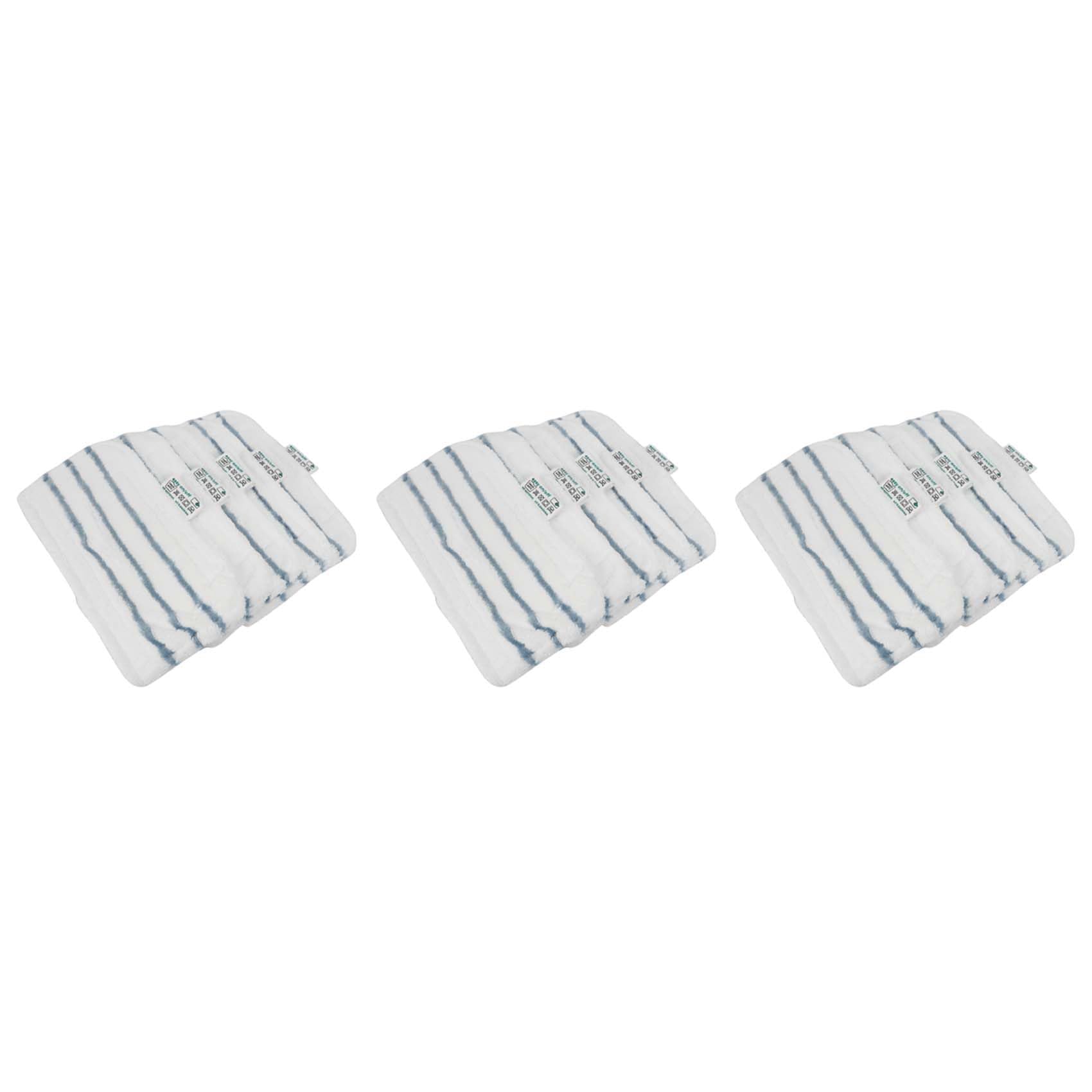 Hndhbfgrt 15PCS Mop Pads for Steam Mop FSM1610 FSM1630 Washable and Reusable Replacement Mopping Cloth