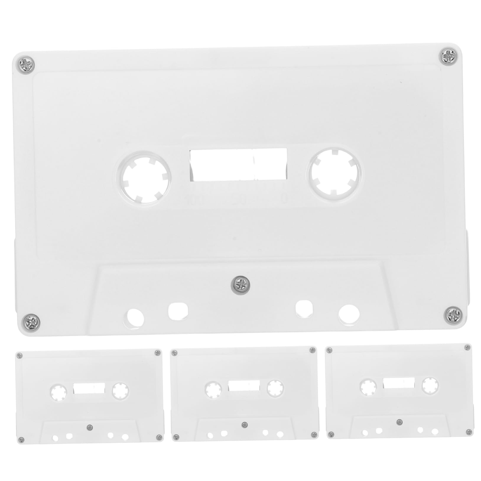 Organizador de casetes retro PRETYZOOM para cintas decorativas y almacenamiento de cintas de decoración