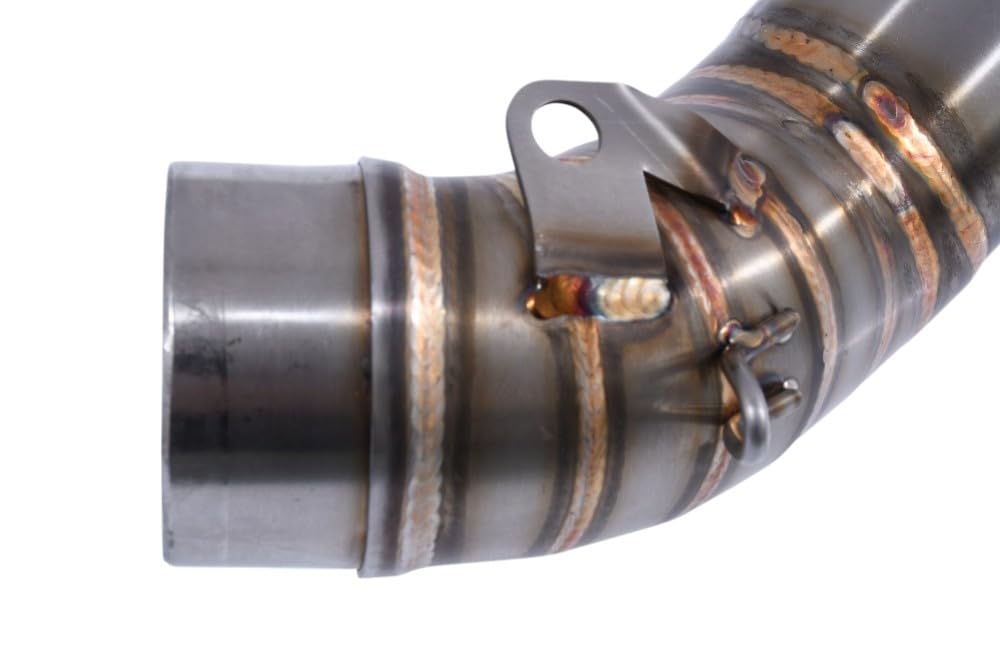 avdb-Moto Colectores de Escape 4T D:50mm Compatible con KTM EXCF 450 EXC-F 2017-2019, EXCF 500 2017-2019, EXCF 450/500 Six-Days 2017-2019, Husqvarna FE 450 / FE 501 2017-2019 Inoxidable Off-Road