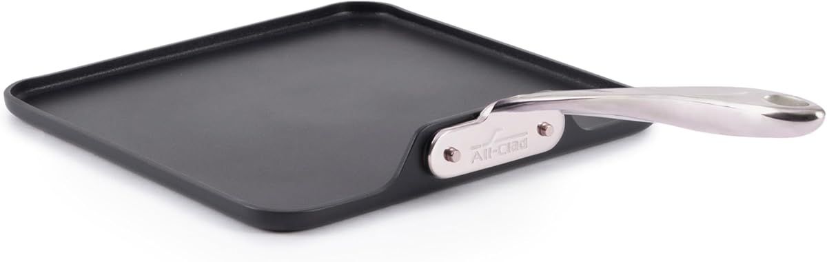 HA1 Expert Nonstick , 11" Griddle Pan | Versatile griddle pan for variety of meals,Scratch-Resistant Exterior, Warp Resistant, Dishwasher safe, Oven Safe up to 500°F