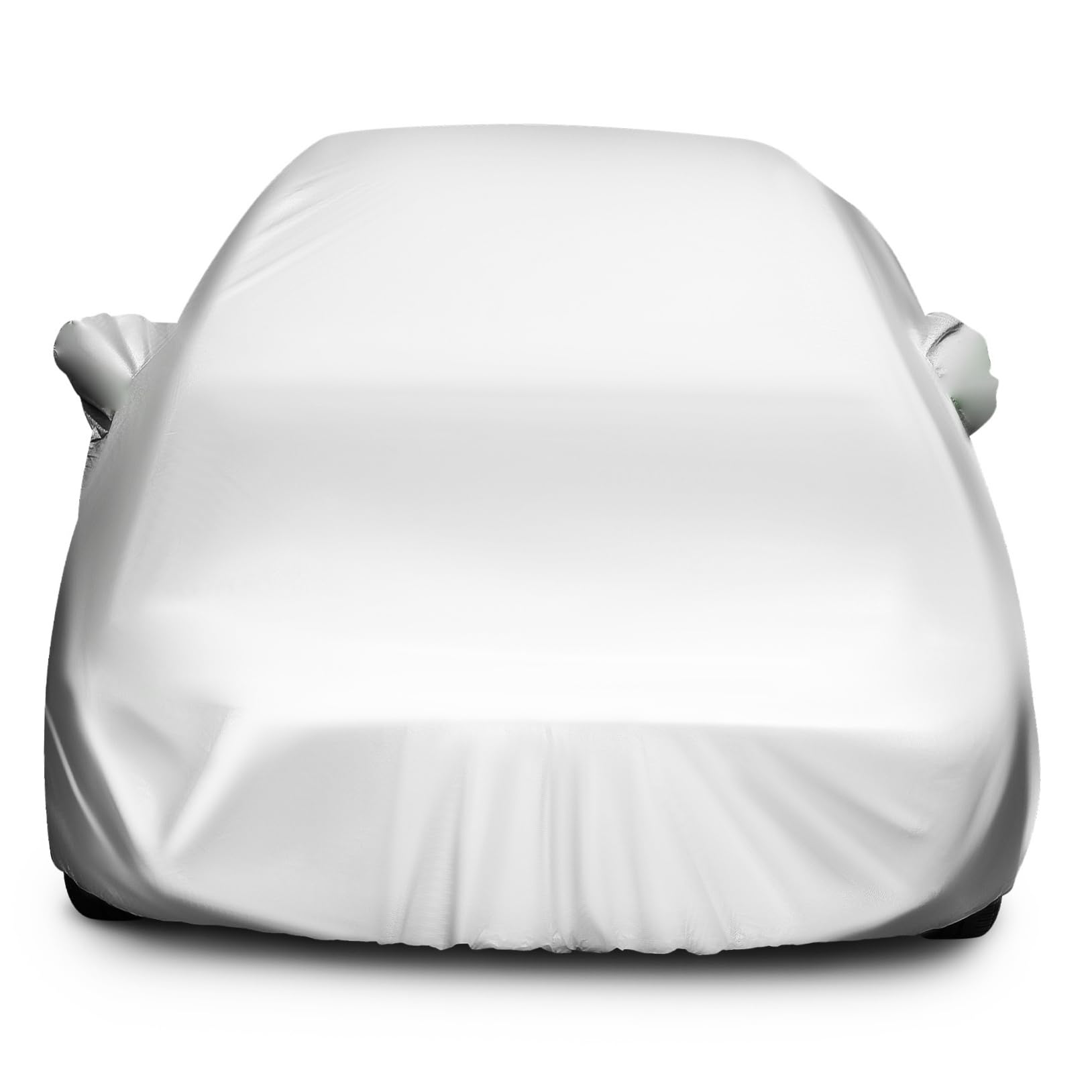 GETAJGHSD 170t All Weather SUV Car Cover XL Silver-Coated Material Indoor Outdoor Use Easy Installation Protection Against Rain