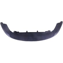 CarPartsDepot Bumper Dam Valance Compatible for VW Jetta Wagon Sedan GL GLS TDI GLI GLS TDI GL TDI 2.5 2.0T 2005-2010 Textured Black Front Lower Air Deflector Apron Panel