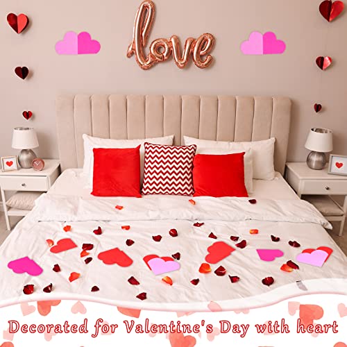 300 Pieces Valentine's Day Heart Love Napkins Cocktail Napkins Valentine's Napkins Disposable Heart Paper Napkins Beverage Napkins For Valentines Wedding Dinner Party Banquet Birthday, 7.4 X 7.4 Inch #TOP4