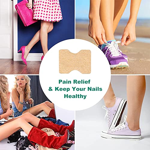 Toenail Corrector Patch, Ingrown Toenail Correction Stickers, Health Toenail Corrector Patch, Ingrown Toenail Treatment, Glue-Free Ingrown Toenail Corrector Strips, To Relieve Nail Groove, 50Pcs #TOP6