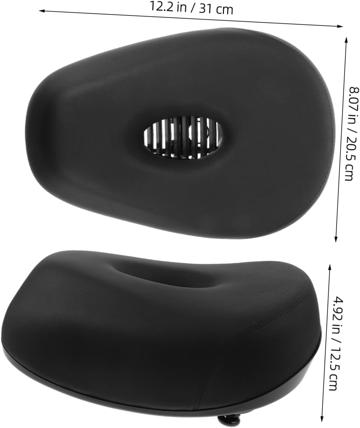 Comfortable Electric Bicycle Seat Cushion Padded Saddle for Men and Women Wide Design for Enhanced Comfort Easy Installation Bike Seat Replacement