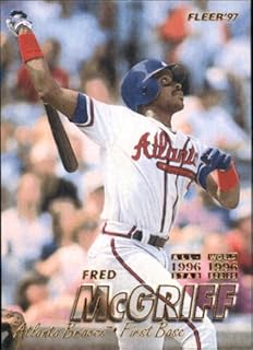 1997 Fleer Baseball Card #264 Fred McGriff