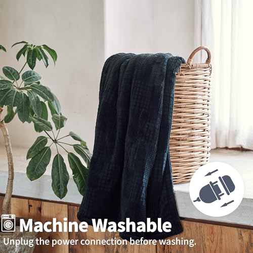 image for Texciting Heated Blanket Electric Blanket Throw 50''X60''-Heating Blan