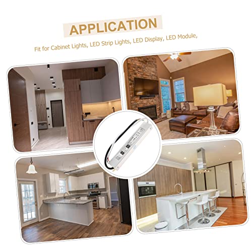 Housoutil Motorista De Led Plugue Led Adaptador 12v Led De Corrente Constante Adaptador Led Para Luz