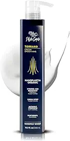 I Belli Capelli Torrano Creme de Tratamento Capilar com Nano Queratina, Alisamento em 1 Passo, Sem Formol – Nanoplastia para Alisar o Cabelo, Queratina Orgânica Sem Formol – Nano Queratina Brasileira 1 Unidade, 500ml (16,9 fl.oz)