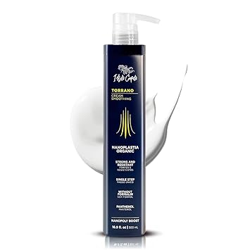I Belli Capelli Torrano Cream Nano Keratin Hair Treatment, Straightening Hair 1 Step, Formaldehyde Free-Nanoplastia Para Alisar Cabello, Keratina Organica Sin Formol -Brazilian Nano Keratin 500ml