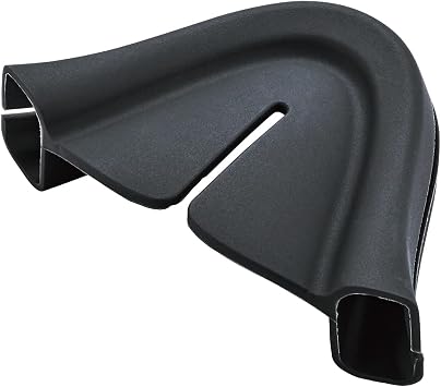 Elecom VR-Q2NC01BK Oculus Meta Quest 2 Compatible Nose Cover, Silicone, Black