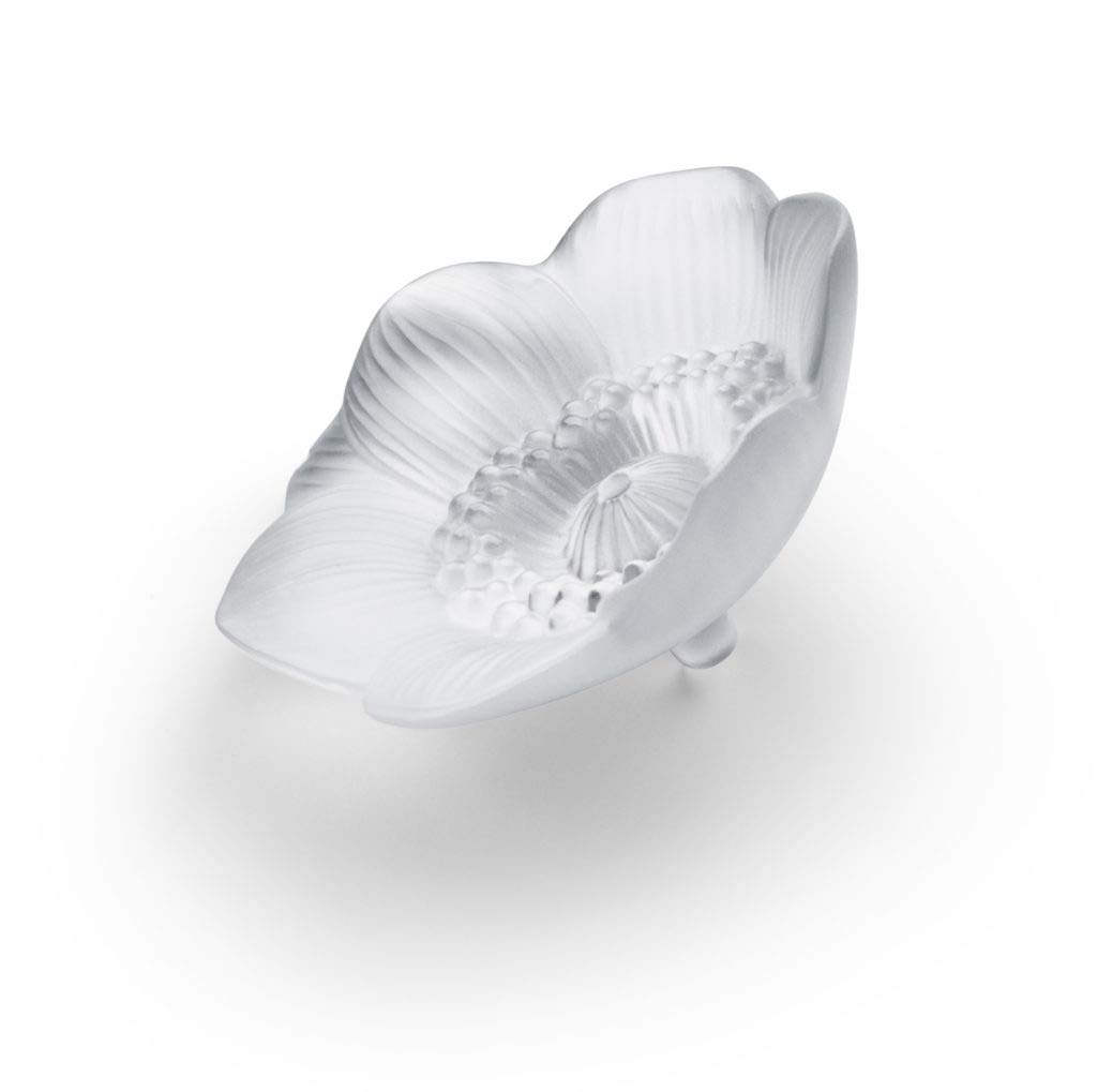 Amazon.com : Lalique Crystal Clear Anemone Sculpture Small