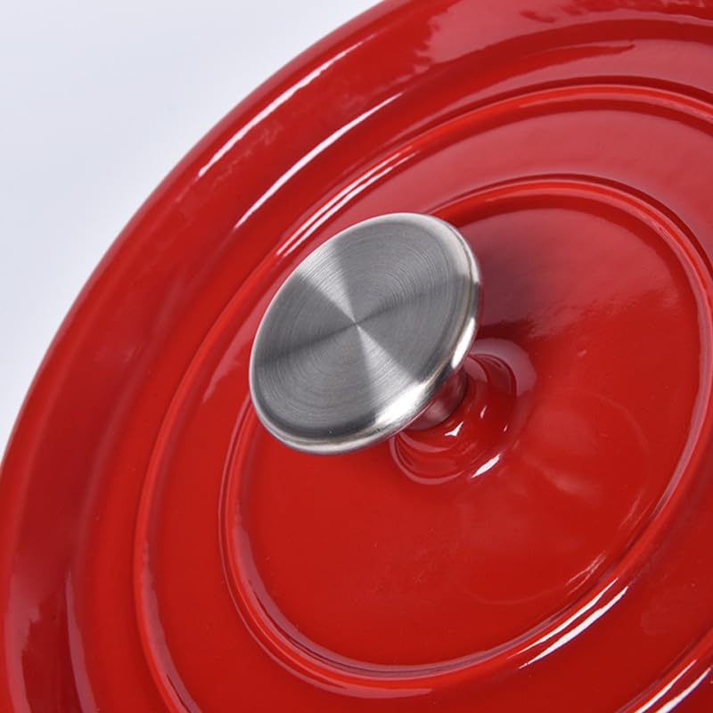 ストーブ赤い鋳鉄製両手鍋 staub 鋳鉄製 両手鍋 22cm 赤