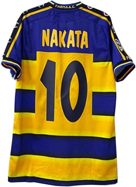 中田英寿　パルマ　ユニフォーム　10番 Amazon.co.jp: [Farstyle] 復古版 ユニフォーム 01-02 パルマ