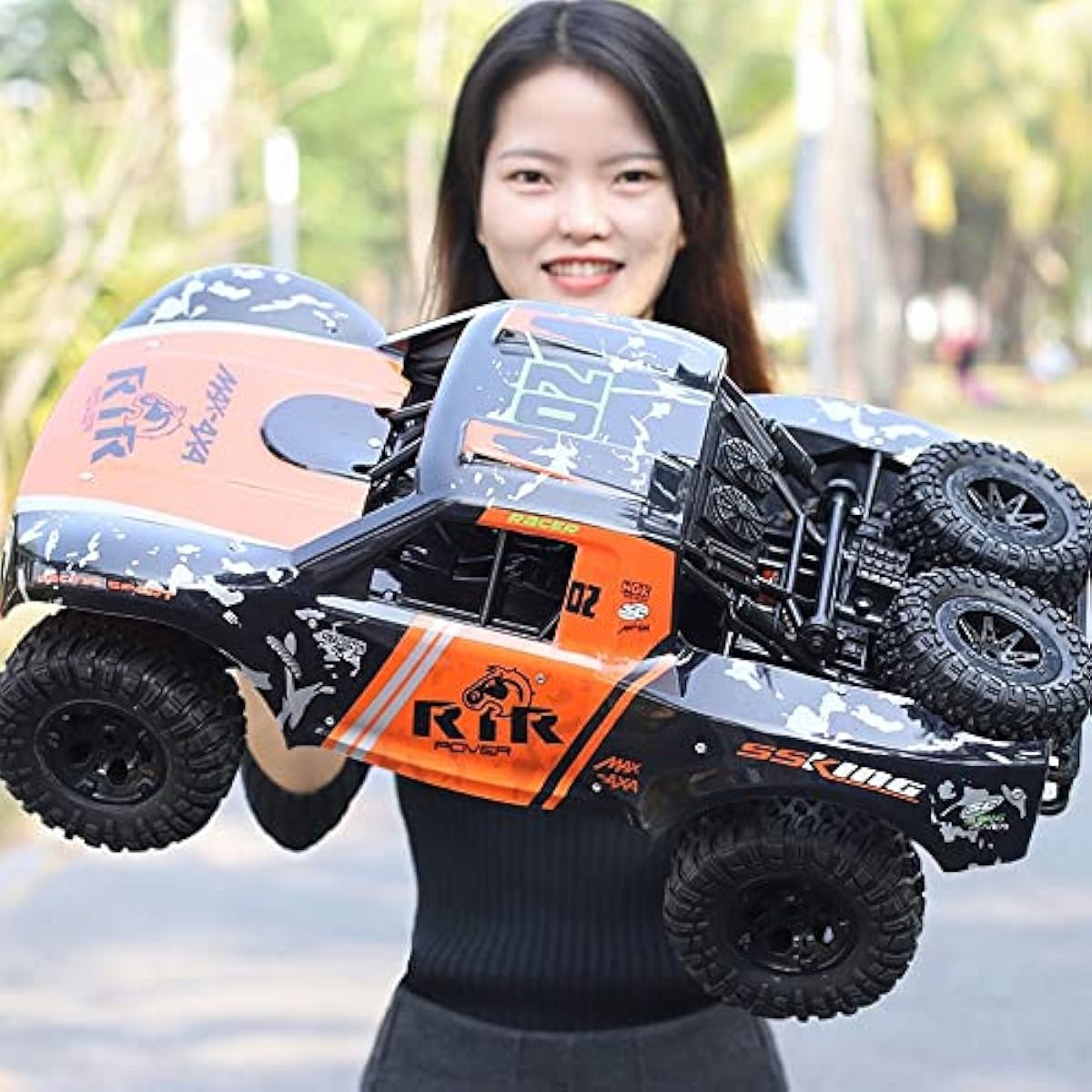 販売を販売 Aiojy 大型50cm水路水陸両用rcオフロード車 2 4g高速4wdクライミングrcトラックrcカー 大容量バッテリー厚タイヤrcカーデュアルモーターrcモンスターカー 男の子の女の子への最高の贈り物 おもちゃ 完売アイテム Www Littleshopp Com