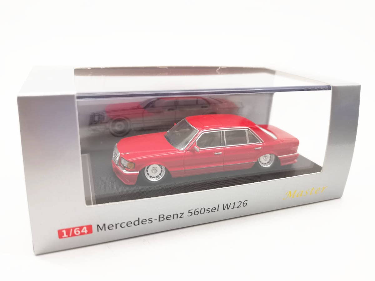 Amazon | Master 1/64 ベンツ S560 W126 560SEL RE12 | ミニカー・ダイ