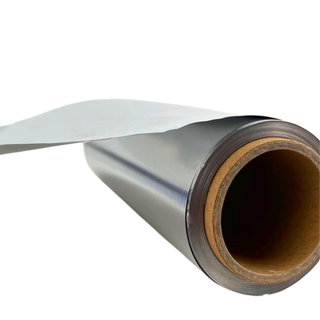 Pack de 10 rollos de aluminio especial para cachimbas - 25 m - 40 micras | Sierra incorporada para cortar - Estudiado y diseñado para optimizar el calor y dar una mejor experiencia con tu shisha