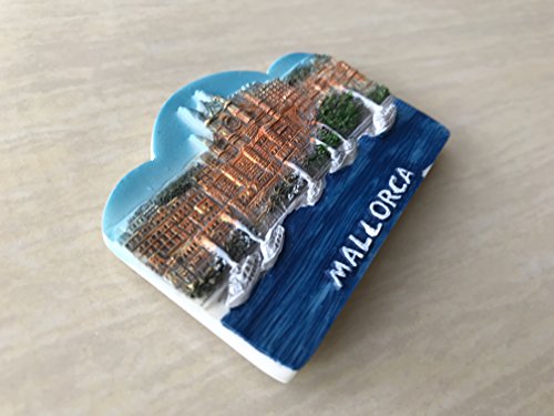 Imán decorativo 3D Mallorca para nevera 8x6 cm miniatura 7