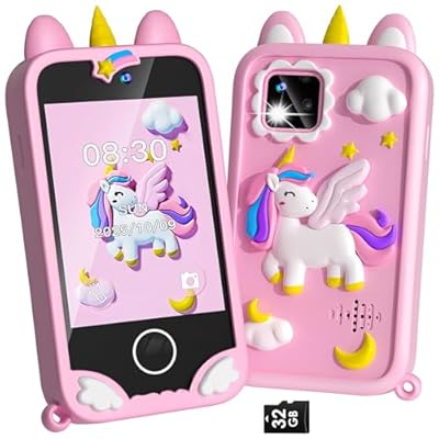Kids Phone - Toddler Girl Toys for Age 3-10, Ch...
