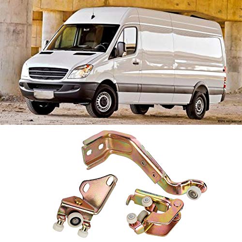 Image of Dweekiy Sliding Door Roller, Car Right Sliding Door Roller Guide Set Fit for Sprinter 1995-2006 9017601347