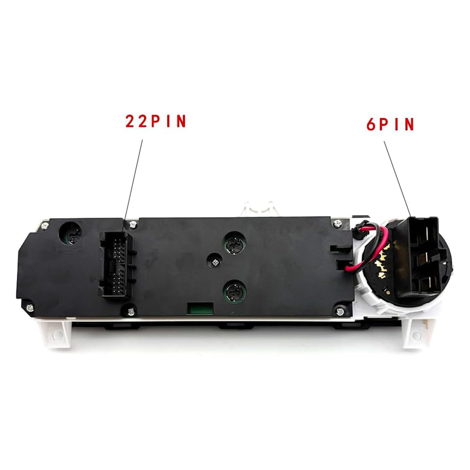 Pannello di controllo per auto in alluminio 79600-S84-A21ZA sostituzioni per sistemi climatici del veicolo Pannello di controllo adatto per autoveicoli Pannello auto per autoveicoli