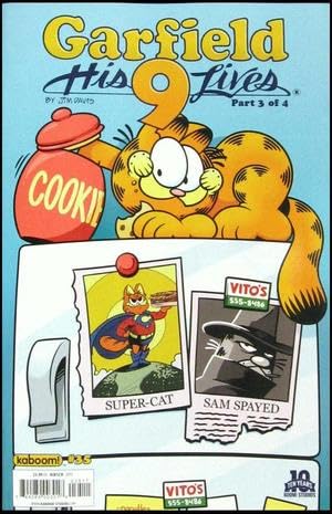 Garfield No. 35 His Nine Lives Part Three (regular cover) Release Date March 4, 2015