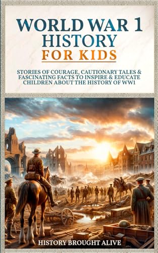 World War 1 History For Kids: Stories Of Courage, Cautionary Tales & Fascinating Facts To Inspire & Educate Children About The History Of WW1